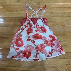 Hollister flowy cross strap tank. Size M.